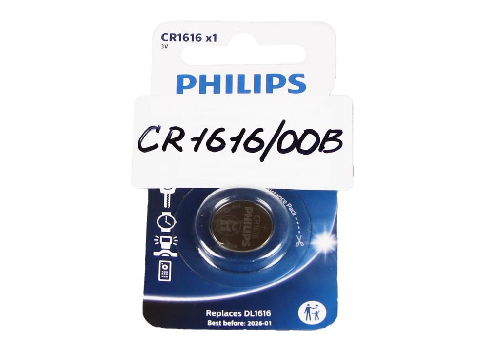 Philips CR1616/00B Battery Minicells 3V CR161600B: Buy near me in Poland at 2407.PL - Good price!