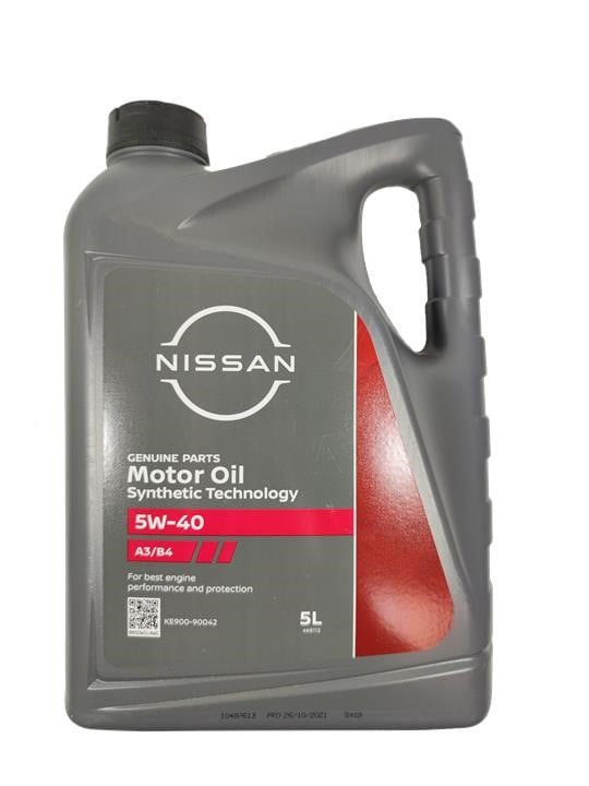 Olej silnikowy Nissan Motor Oil FS 5W-40, 5L Nissan KE900-90042