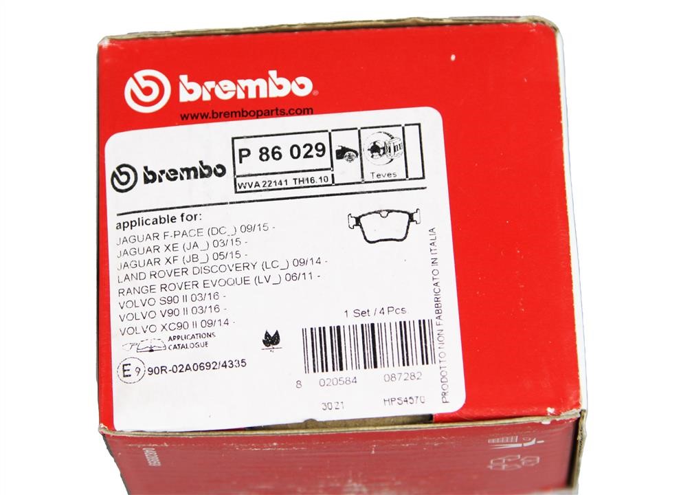 Купить Brembo P 86 029 по низкой цене в Польше!