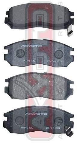 Akyoto AKD-1120 Front disc brake pads, set AKD1120: Buy near me in Poland at 2407.PL - Good price!