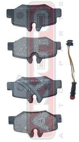 Akyoto AKD-2679 Rear disc brake pads, set AKD2679: Buy near me in Poland at 2407.PL - Good price!