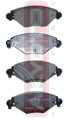 Akyoto AKD-0183 Front disc brake pads, set AKD0183: Buy near me in Poland at 2407.PL - Good price!