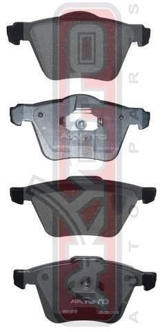 Akyoto AKD-0357 Front disc brake pads, set AKD0357: Buy near me at 2407.PL in Poland at an Affordable price!