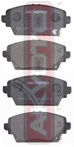 Akyoto AKD-1268 Scheibenbremsbeläge vorne eingestellt AKD1268: Kaufen Sie zu einem guten Preis in Polen bei 2407.PL!