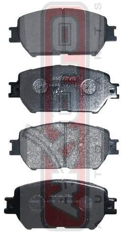 Akyoto AKD-1479 Front disc brake pads, set AKD1479: Buy near me in Poland at 2407.PL - Good price!