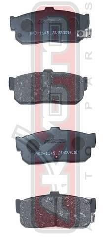 Akyoto AKD-1312 Rear disc brake pads, set AKD1312: Buy near me in Poland at 2407.PL - Good price!