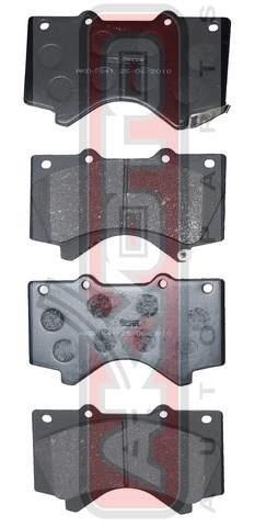 Akyoto AKD-1541 Front disc brake pads, set AKD1541: Buy near me in Poland at 2407.PL - Good price!