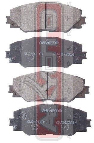 Akyoto AKD-01101 Front disc brake pads, set AKD01101: Buy near me in Poland at 2407.PL - Good price!