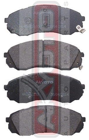 Akyoto AKD-12103 Front disc brake pads, set AKD12103: Buy near me in Poland at 2407.PL - Good price!