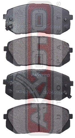 Akyoto AKD-12104 Front disc brake pads, set AKD12104: Buy near me in Poland at 2407.PL - Good price!
