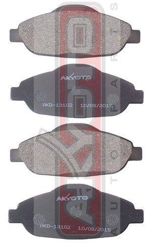 Akyoto AKD-13102 Front disc brake pads, set AKD13102: Buy near me in Poland at 2407.PL - Good price!