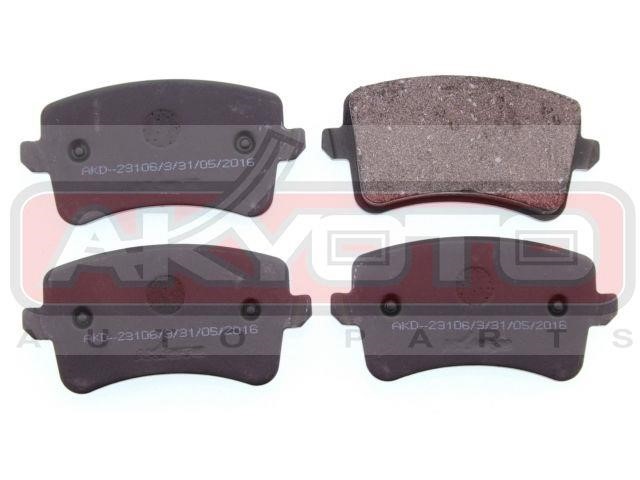 Akyoto AKD-23106 Rear disc brake pads, set AKD23106: Buy near me in Poland at 2407.PL - Good price!