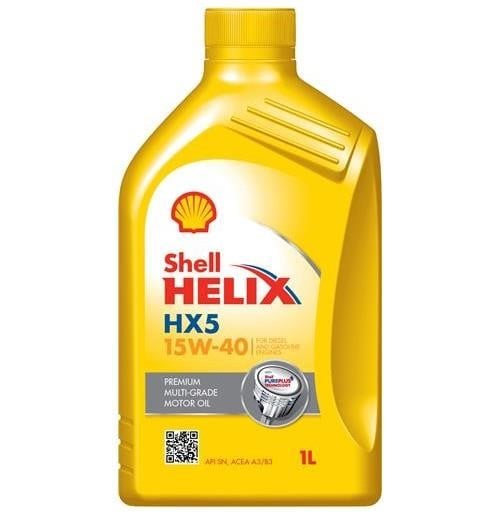 Shell 550039834 Моторное масло Shell Helix HX5 15W-40, 1л 550039834: Купить в Польше - Отличная цена на 2407.PL!