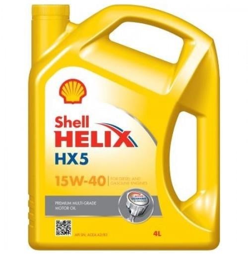 Shell 550039983 Engine oil Shell Helix HX5 15W-40, 4L 550039983: Buy near me in Poland at 2407.PL - Good price!