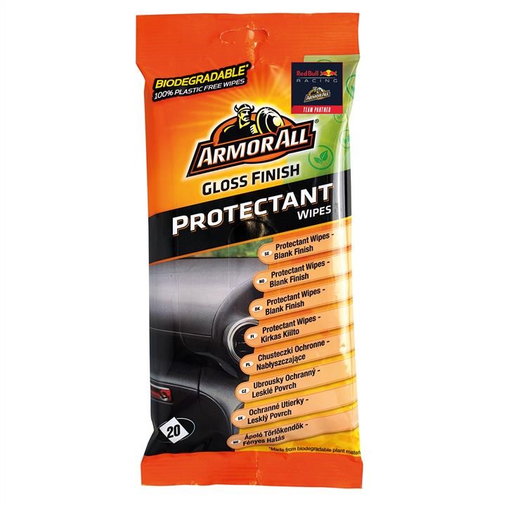 Armor All 5020144846697 Protectant wipes gloss finish 20 pcs. 5020144846697: Buy near me in Poland at 2407.PL - Good price!