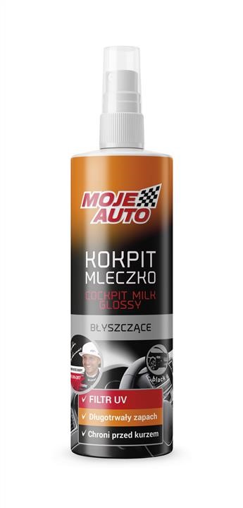 Moje Auto 5905694018407 Glossy milk for cockpit - Black 300ml 5905694018407: Buy near me in Poland at 2407.PL - Good price!