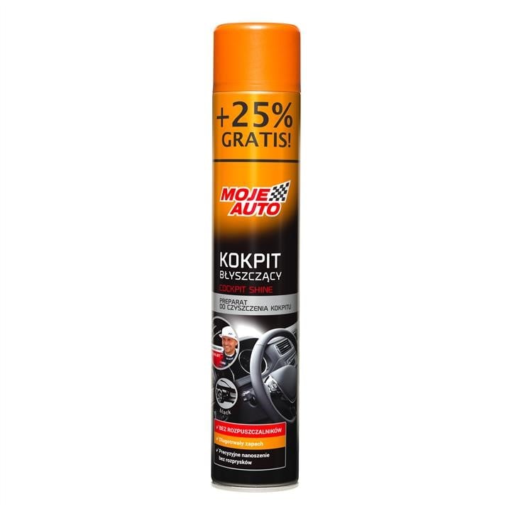 Moje Auto 5905694011422 Cockpit shine - Black 600ml 5905694011422: Buy near me at 2407.PL in Poland at an Affordable price!
