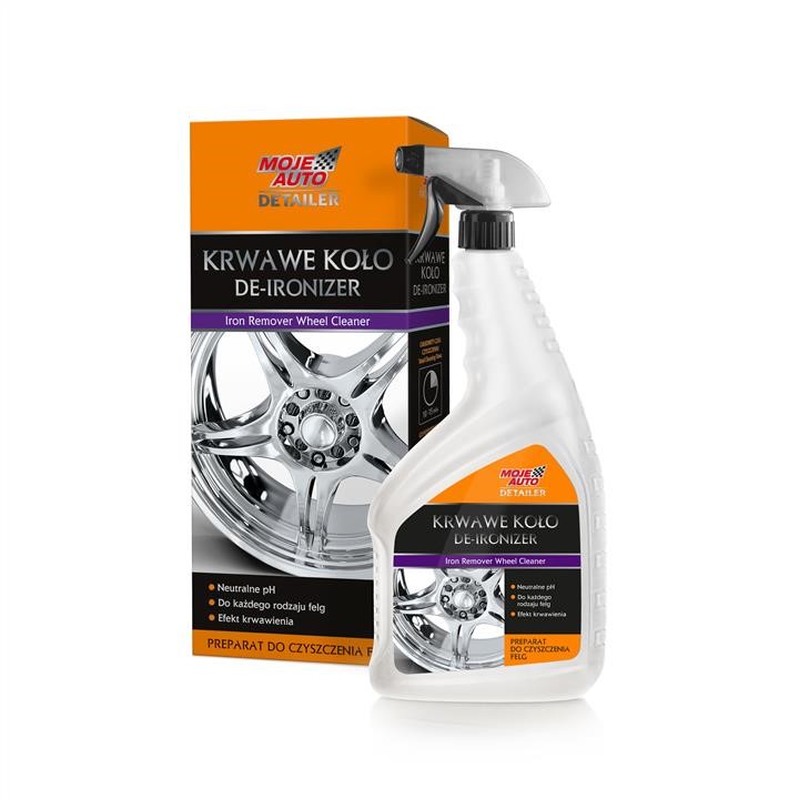 Moje Auto 5905694018629 Iron remover wheel cleaner 750ml 5905694018629: Buy near me in Poland at 2407.PL - Good price!