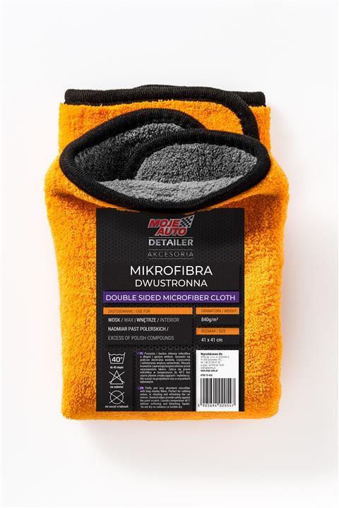 Moje Auto 5905694020547 Double syde microfiber cloth 840g / M2 41x41 5905694020547: Buy near me in Poland at 2407.PL - Good price!