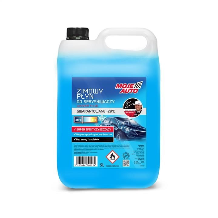 Moje Auto 5905694001904 Winter windshield washer fluid, -20°C, 5l 5905694001904: Buy near me in Poland at 2407.PL - Good price!