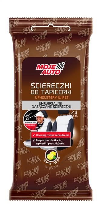 Moje Auto 5905694006183 Upholstery wipes 24 pcs. 5905694006183: Buy near me in Poland at 2407.PL - Good price!