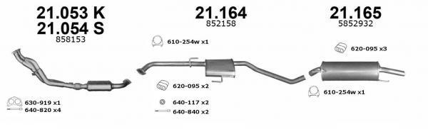 Izawit 21.165 End Silencer 21165: Buy near me in Poland at 2407.PL - Good price!