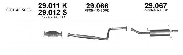 Izawit 29.067 End Silencer 29067: Buy near me in Poland at 2407.PL - Good price!