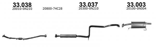 Izawit 33.003 End Silencer 33003: Buy near me in Poland at 2407.PL - Good price!