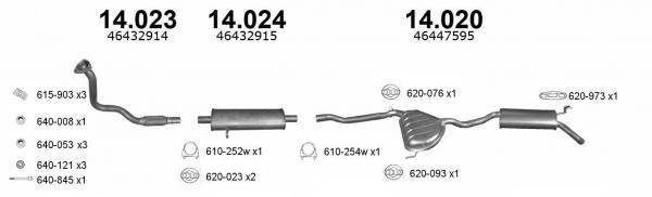 Izawit 14.024 Central silencer 14024: Buy near me in Poland at 2407.PL - Good price!