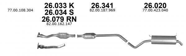 Izawit 26.020 End Silencer 26020: Buy near me in Poland at 2407.PL - Good price!