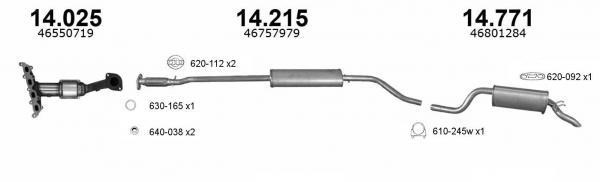 Izawit 14.215 Central silencer 14215: Buy near me in Poland at 2407.PL - Good price!