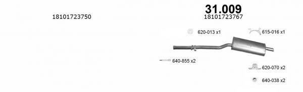 Izawit 31.009 End Silencer 31009: Buy near me in Poland at 2407.PL - Good price!