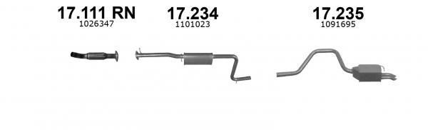 Izawit 17.235 End Silencer 17235: Buy near me in Poland at 2407.PL - Good price!
