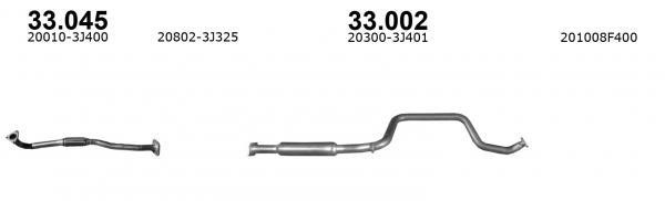 Izawit 33.002 Central silencer 33002: Buy near me in Poland at 2407.PL - Good price!