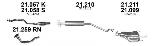 Izawit 21.211 End Silencer 21211: Buy near me in Poland at 2407.PL - Good price!