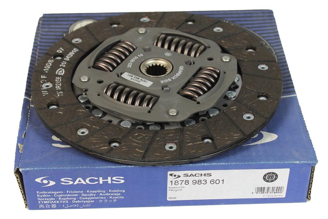 SACHS 1878 983 601 Clutch disc 1878983601: Buy near me in Poland at 2407.PL - Good price!