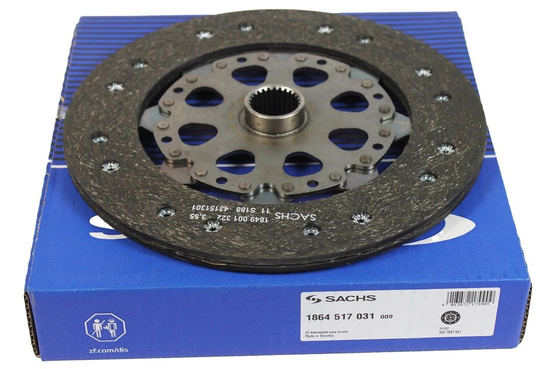SACHS 1864 517 031 Clutch disc 1864517031: Buy near me in Poland at 2407.PL - Good price!