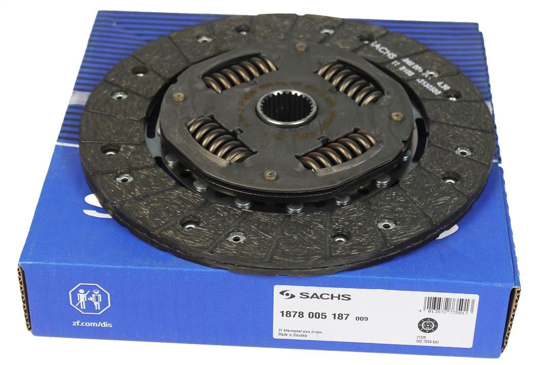 SACHS 1878 005 187 Clutch disc 1878005187: Buy near me in Poland at 2407.PL - Good price!