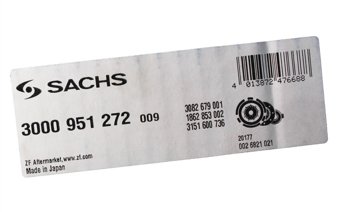 SACHS 3000 951 272 Clutch kit 3000951272: Buy near me at 2407.PL in Poland at an Affordable price!
