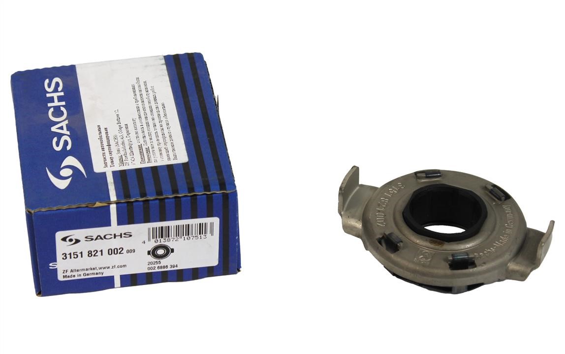 SACHS 3151 821 002 Release bearing 3151821002: Buy near me in Poland at 2407.PL - Good price!