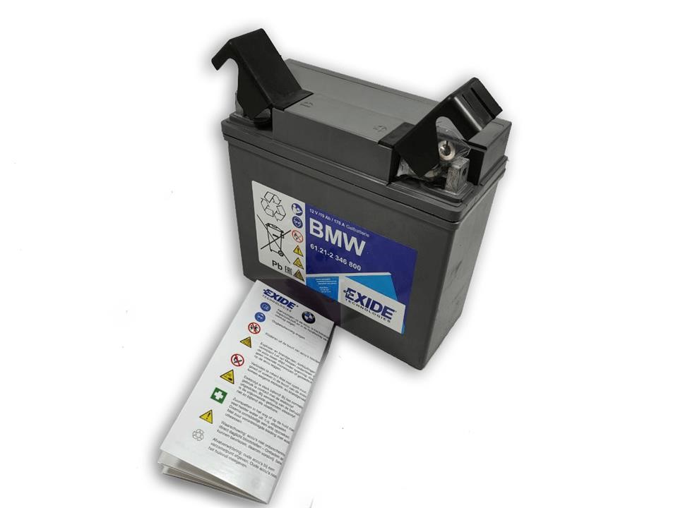 Batterie moto Exide GEL12-19 BMW 12V 19AH