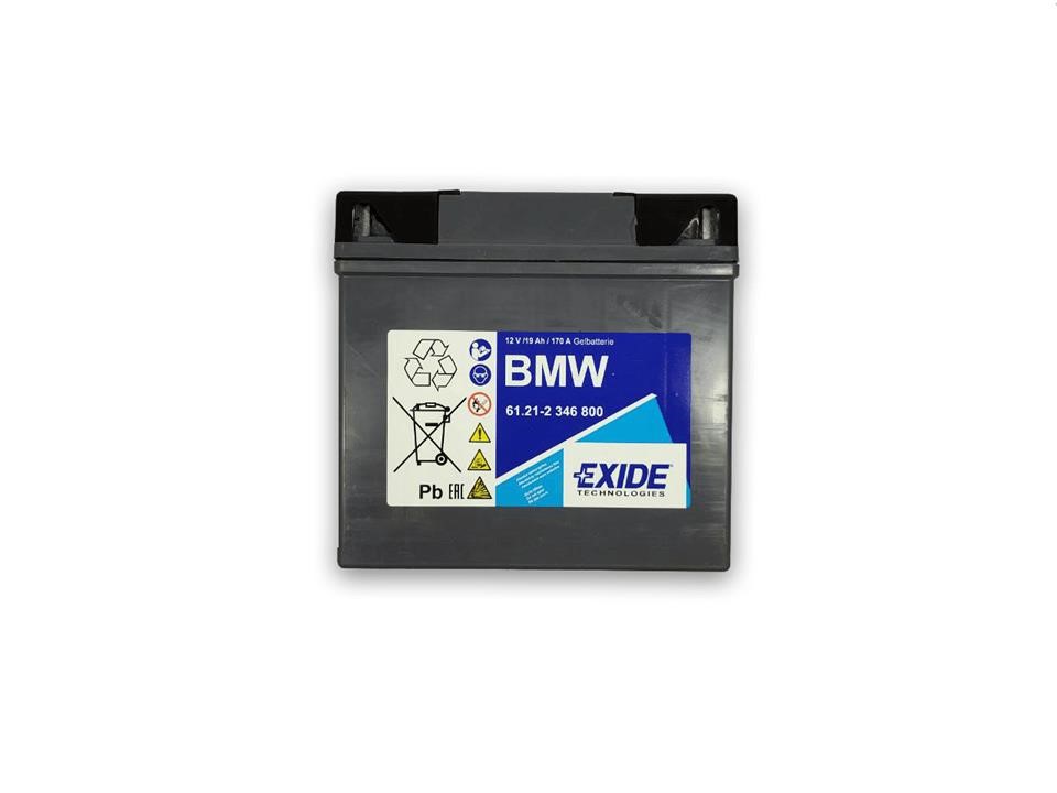 Battery Rechargeable BMW 12V 19Ah 170A R + - 61212346800 BMW -  Store