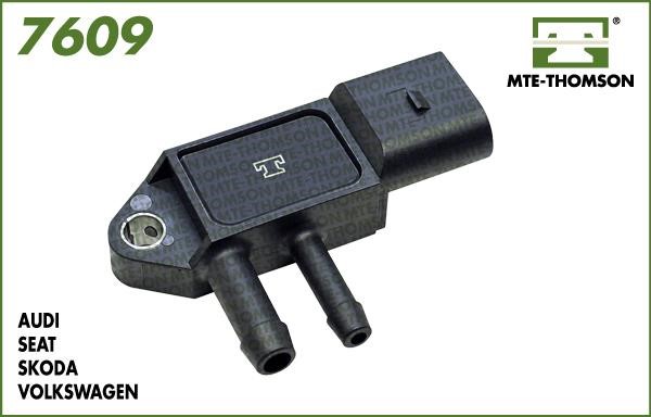MTE-Thomson 7609 Sensor, exhaust pressure 7609: Buy near me in Poland at 2407.PL - Good price!