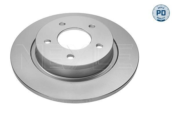 Meyle 35155230021PD Rear brake disc, non-ventilated 35155230021PD: Buy near me in Poland at 2407.PL - Good price!