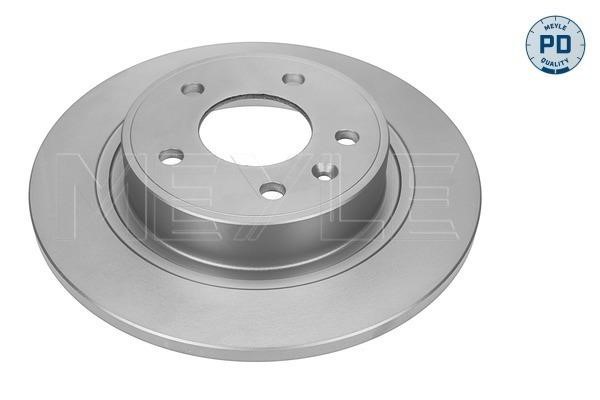 Meyle 615 523 0010/PD Rear brake disc, non-ventilated 6155230010PD: Buy near me in Poland at 2407.PL - Good price!