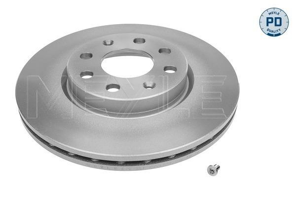 Meyle 6155210015PD Front brake disc ventilated 6155210015PD: Buy near me in Poland at 2407.PL - Good price!
