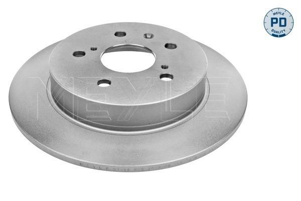 Meyle 33-15 523 0000/PD Rear brake disc, non-ventilated 33155230000PD: Buy near me in Poland at 2407.PL - Good price!