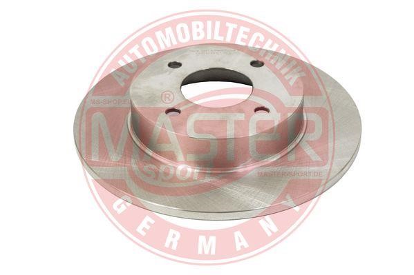 Master-sport 24011003101PCSMS Rear brake disc, non-ventilated 24011003101PCSMS: Buy near me in Poland at 2407.PL - Good price!