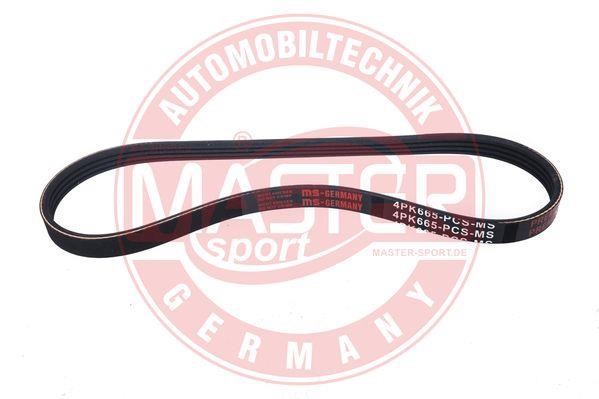 Master-sport 4PK665-PCS-MS V-Ribbed Belt 4PK665PCSMS: Buy near me in Poland at 2407.PL - Good price!