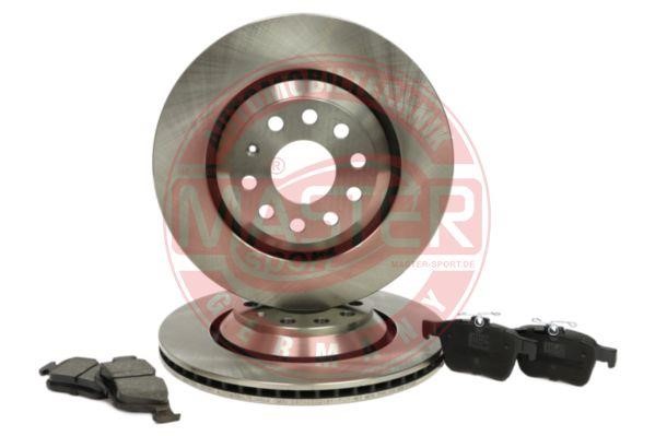 Master-sport 202202190 Rear ventilated brake discs with pads, set 202202190: Buy near me in Poland at 2407.PL - Good price!